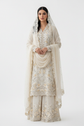 Off-White Embroidered Bridal Suit - KADZE Bridals Edit 2026